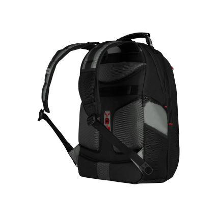 Wenger - Portatīvā datora mugursoma 25 l 17" ar planšetdatora kabatu 12" Pegasus melna/pelēka