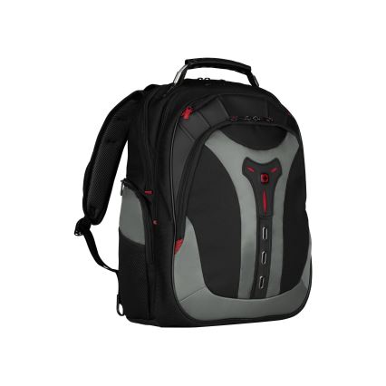 Wenger - Portatīvā datora mugursoma 25 l 17" ar planšetdatora kabatu 12" Pegasus melna/pelēka