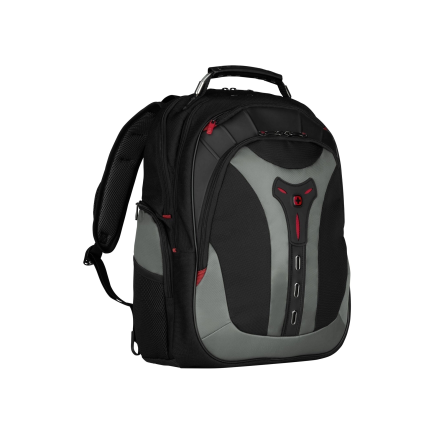 Wenger - Portatīvā datora mugursoma 25 l 17" ar planšetdatora kabatu 12" Pegasus melna/pelēka