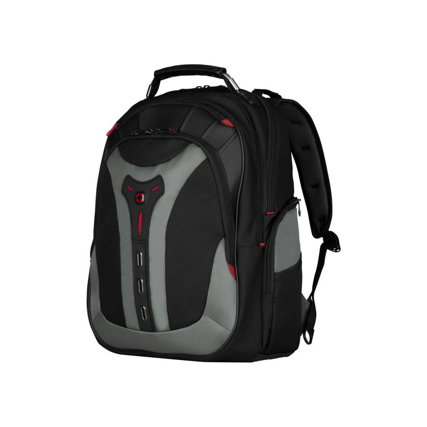 Wenger - Portatīvā datora mugursoma 25 l 17" ar planšetdatora kabatu 12" Pegasus melna/pelēka