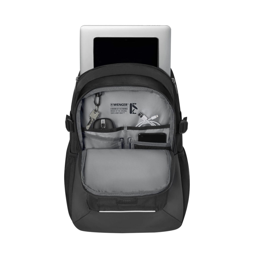 Wenger - Portatīvā datora mugursoma 26 l 16" ar planšetdatora kabatu 10" XE Ryde melna