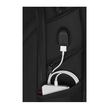 Wenger - Portatīvā datora mugursoma 26 l 17" ar planšetdatora kabatu 10" Ibex Ballistic Deluxe