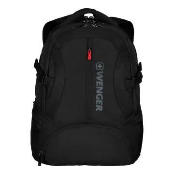 Wenger - Portatīvā datora mugursoma 27 l 16" ar planšetdatora kabatu 10" Transit melna