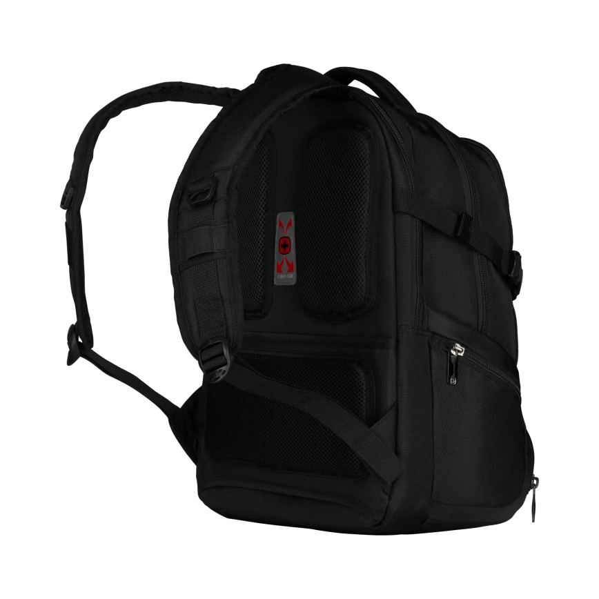 Wenger - Portatīvā datora mugursoma 27 l 16" ar planšetdatora kabatu 10" Transit melna