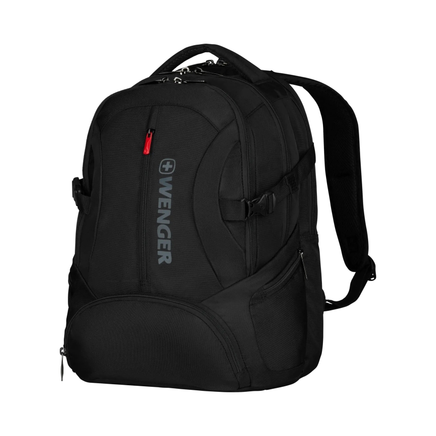 Wenger - Portatīvā datora mugursoma 27 l 16" ar planšetdatora kabatu 10" Transit melna