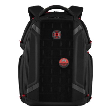 Wenger - Portatīvā datora mugursoma 29 l 17,3'' ar planšetdatora kabatu 12" Atskaņotājs One melna
