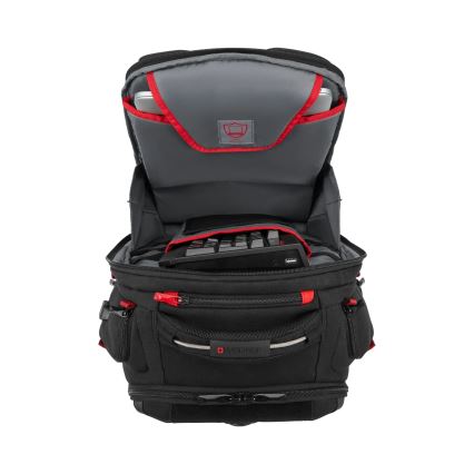 Wenger - Portatīvā datora mugursoma 29 l 17,3'' ar planšetdatora kabatu 12" Atskaņotājs One melna