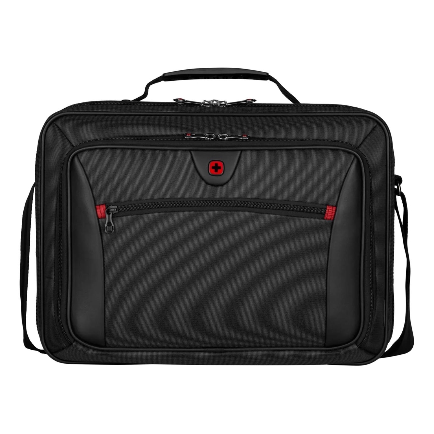Wenger - Soma portatīvajam datoram 10 l 15,6" ar planšetdatora kabatu 10" Insight melna