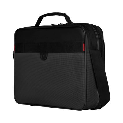 Wenger - Soma portatīvajam datoram 10 l 15,6" ar planšetdatora kabatu 10" Insight melna