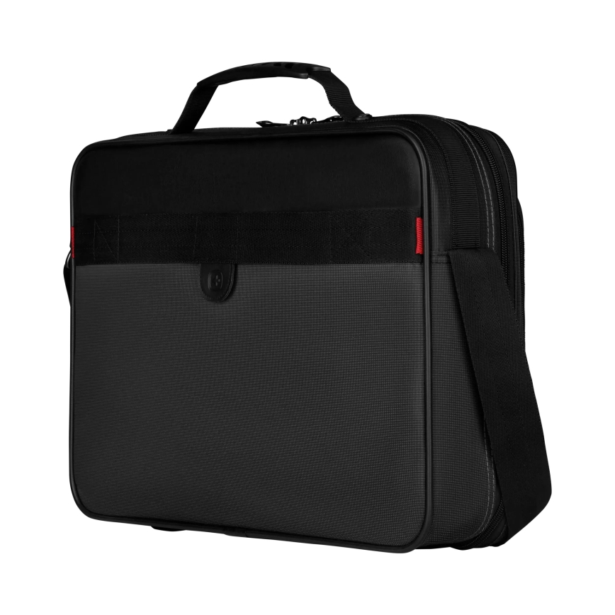 Wenger - Soma portatīvajam datoram 10 l 15,6" ar planšetdatora kabatu 10" Insight melna