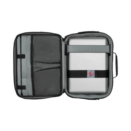 Wenger - Soma portatīvajam datoram 10 l 15,6" ar planšetdatora kabatu 10" Insight melna