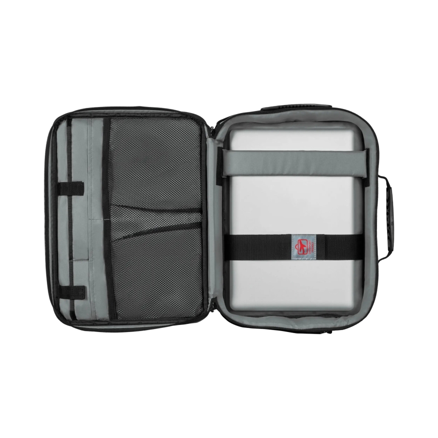 Wenger - Soma portatīvajam datoram 10 l 15,6" ar planšetdatora kabatu 10" Insight melna