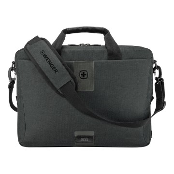 Wenger - Soma portatīvajam datoram 15 l 16" ar planšetdatora kabatu 10" MX ECO Brief pelēka