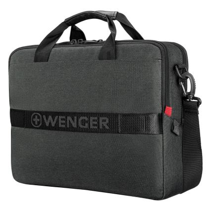 Wenger - Soma portatīvajam datoram 15 l 16" ar planšetdatora kabatu 10" MX ECO Brief pelēka