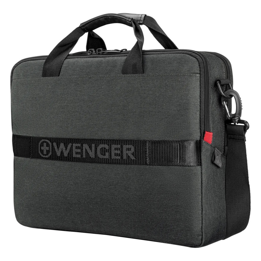 Wenger - Soma portatīvajam datoram 15 l 16" ar planšetdatora kabatu 10" MX ECO Brief pelēka
