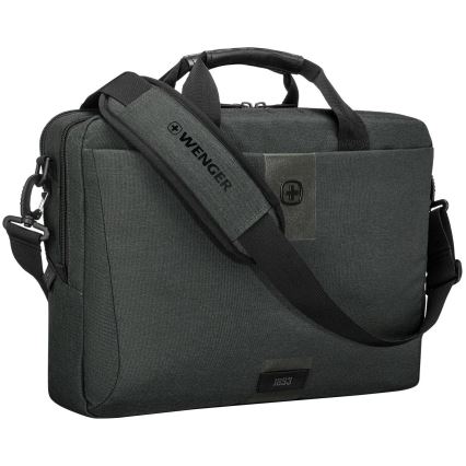 Wenger - Soma portatīvajam datoram 15 l 16" ar planšetdatora kabatu 10" MX ECO Brief pelēka
