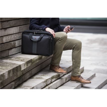 Wenger - Soma portatīvajam datoram 15 l 16" Legacy Double melna