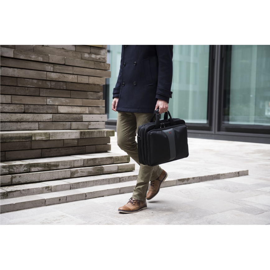 Wenger - Soma portatīvajam datoram 15 l 16" Legacy Double melna