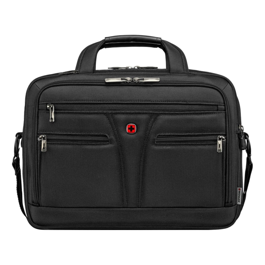 Wenger - Soma portatīvajam datoram 19 l 14-16" ar planšetdatora kabatu 10" BC Zvaigzne melna