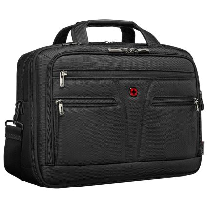 Wenger - Soma portatīvajam datoram 19 l 14-16" ar planšetdatora kabatu 10" BC Zvaigzne melna