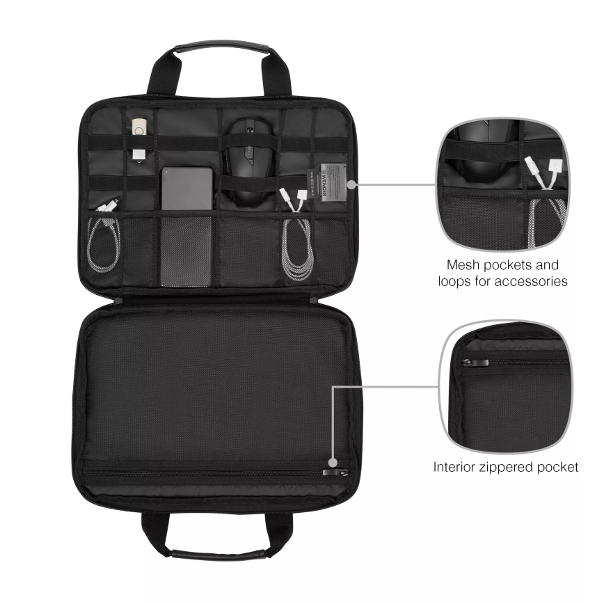 Wenger - Soma portatīvajam datoram 6 l 14" Guyde melna
