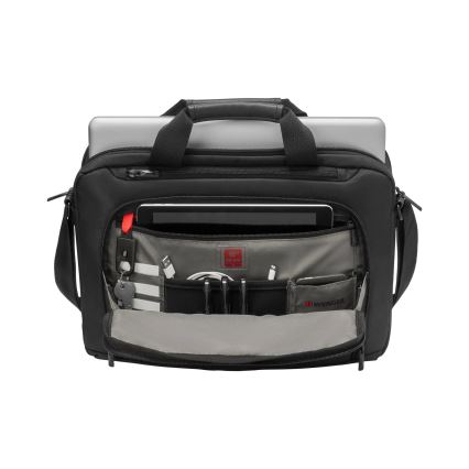 Wenger - Soma portatīvajam datoram 8 l 16" ar planšetdatora kabatu 10" Source melna