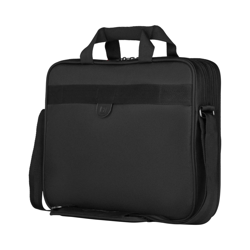 Wenger - Soma portatīvajam datoram 9 l 16" ar planšetdatora kabatu 10" Sensor melna