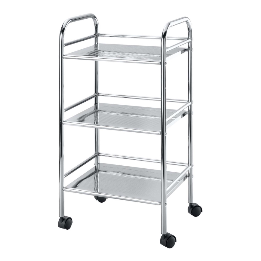 WENKO 12285100 - EXCLUSIVE ratiņš 41x75 cm ar spīdīgu hroma apdari