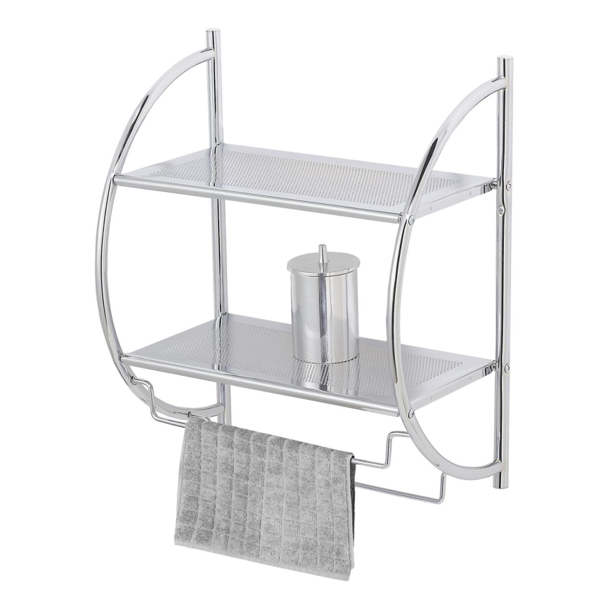 WENKO 15173100 - Plaukts EXCLUSIVE 45,5x54,5 cm spīdīgs hroms
