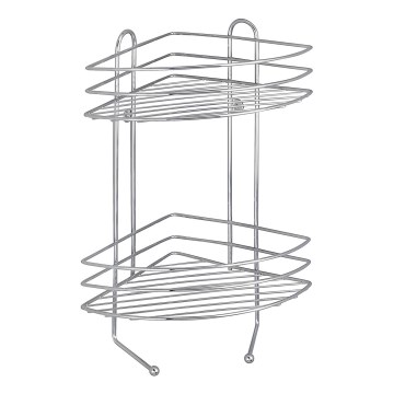 WENKO 15498100 - Stūra plaukts EXCLUSIVE 23x30,5 cm spīdīgs hroms