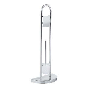 WENKO 16608100 - WC birste COSENZA 33x84 cm, spīdīgs hroms/satīns