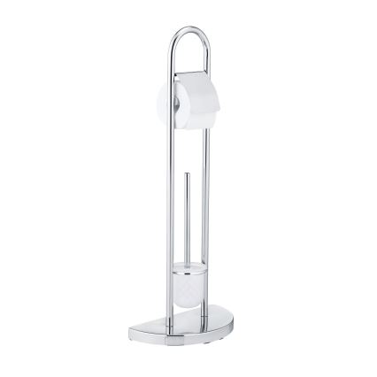 WENKO 16608100 - WC birste COSENZA 33x84 cm, spīdīgs hroms/satīns