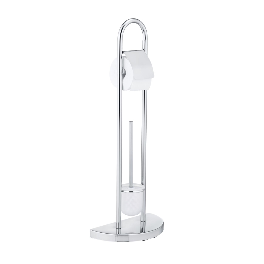 WENKO 16608100 - WC birste COSENZA 33x84 cm, spīdīgs hroms/satīns