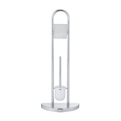 WENKO 16608100 - WC birste COSENZA 33x84 cm, spīdīgs hroms/satīns