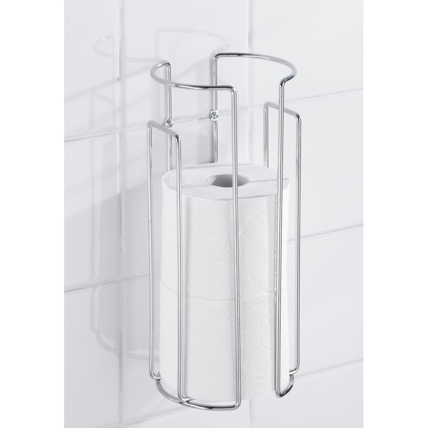 WENKO 16825100 - Tualetes papīra turētājs MILANO 13,5x32 cm spīdīgs hroms