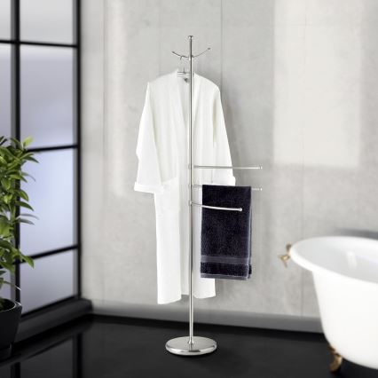 WENKO 16827100 - Statīvs ADIAMO 28x170 cm sudraba