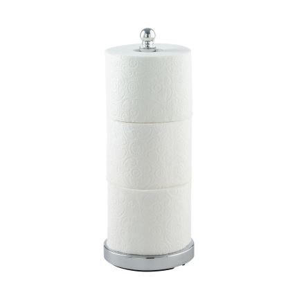 WENKO 16878100 - Tualetes papīra turētājs VITERBO 14x35 cm sudraba