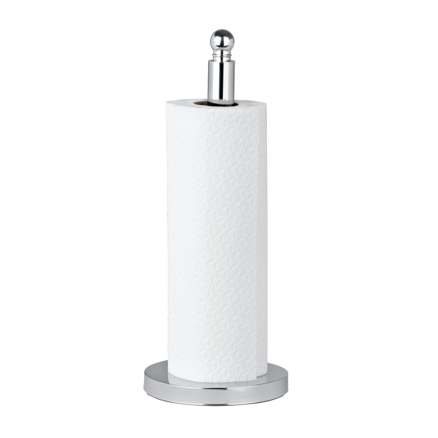WENKO 16878100 - Tualetes papīra turētājs VITERBO 14x35 cm sudraba