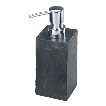 WENKO 17921100 - Dozators šķidrām ziepēm SLATE ROCK 250 ml, antracīts