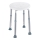 WENKO 1792921100-Taburete SECURA 45,5x45,5 cm balta/sudraba/pelēka