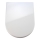 WENKO 18396100-WC tualetes sēdeklis PALMA 46,5x35,7 cm balts/sudraba