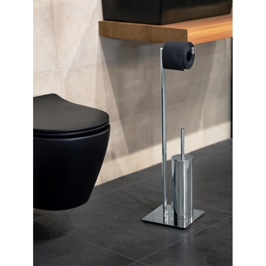 WENKO 18562100 - WC birste RECCO 20x71,5 cm spīdīgs hroms