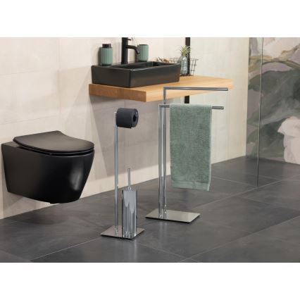 WENKO 18563100 - Dvieļu statīvs RECCO 48x80,5 cm spīdīgs hroms