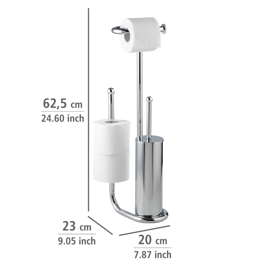 WENKO 18730100 - WC birste UNIVERSALO 20x62,5 cm spīdīgs hroms