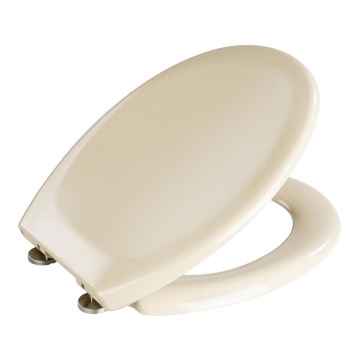 WENKO 18760100-WC sēdeklis OTTANA 37,5x44,5 cm bēšs/sudraba