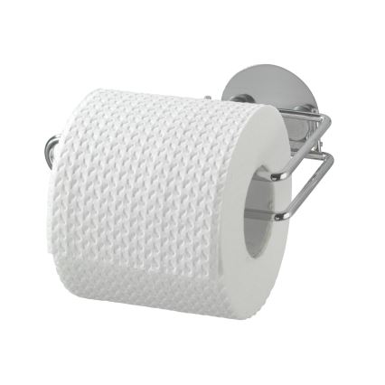 WENKO 18774100-Tualetes papīra turētājs TURBO-LOC RUND tērauds 14x9 cm hromēts