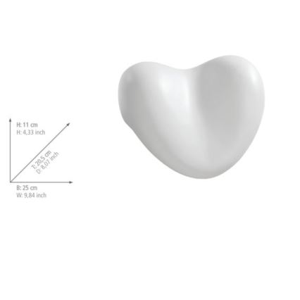 WENKO 18936100-Spilvens TROPIC 25x20,5 cm balts
