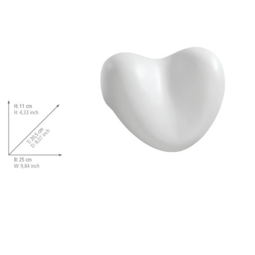 WENKO 18936100-Spilvens TROPIC 25x20,5 cm balts