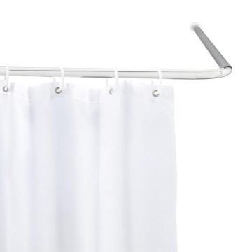 WENKO 19215100 - Stieņa turētājs UNIVERSAL 2x2 cm hromēts/balts