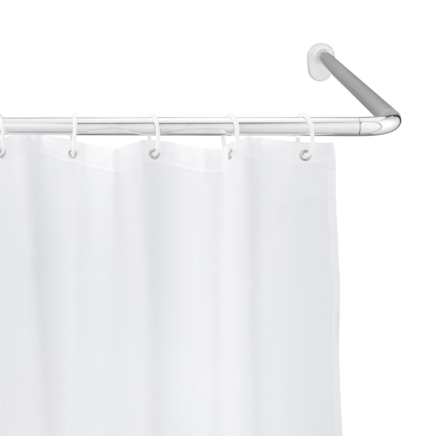 WENKO 19218100 - UNIVERSAL stienis 2,5x2,5 cm hroms/balts